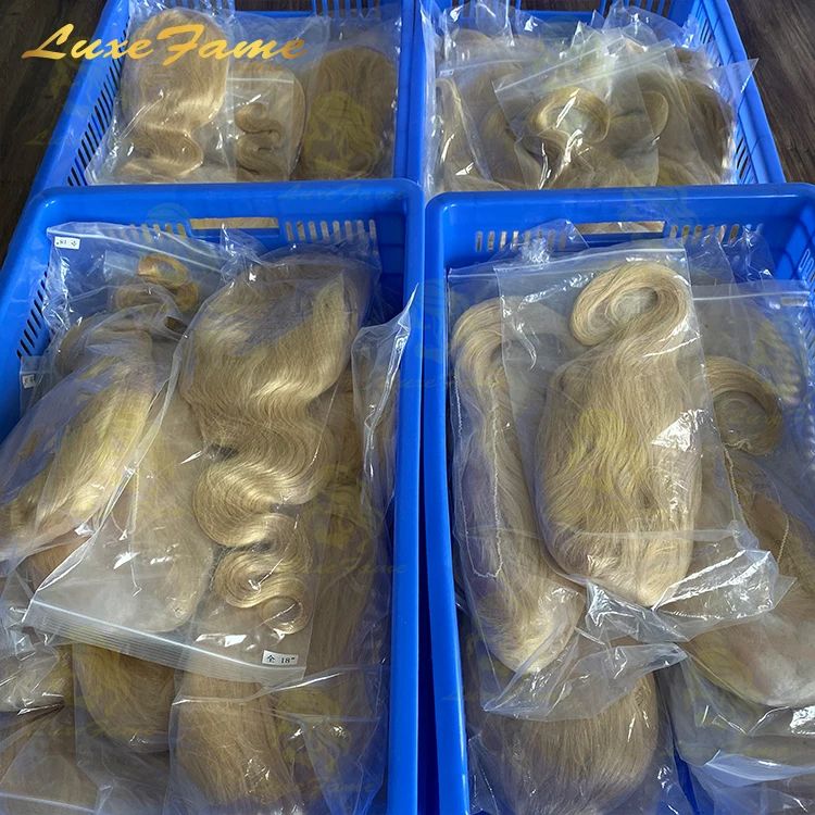  Оптовая продажа парик из человеческих волос 613 HD Full Lace Платиновый светлый прозрачный на сетке спереди 13x4 13x6