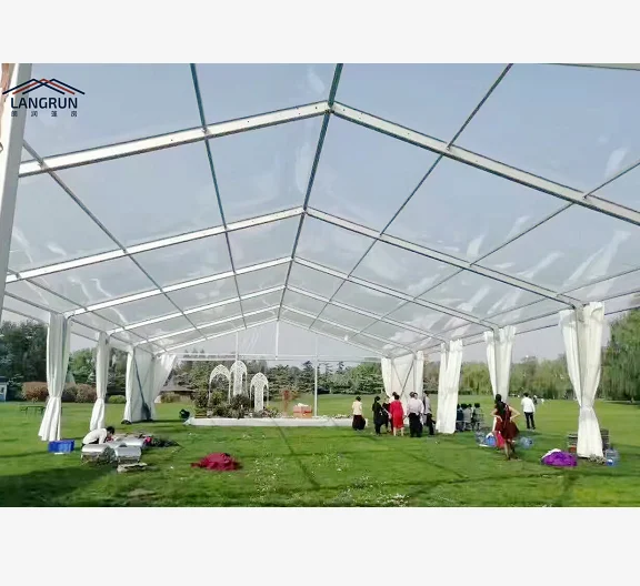 20x30m Outdoor Clear Span  Event Marquee Tent Transparent Wedding Party Tente
