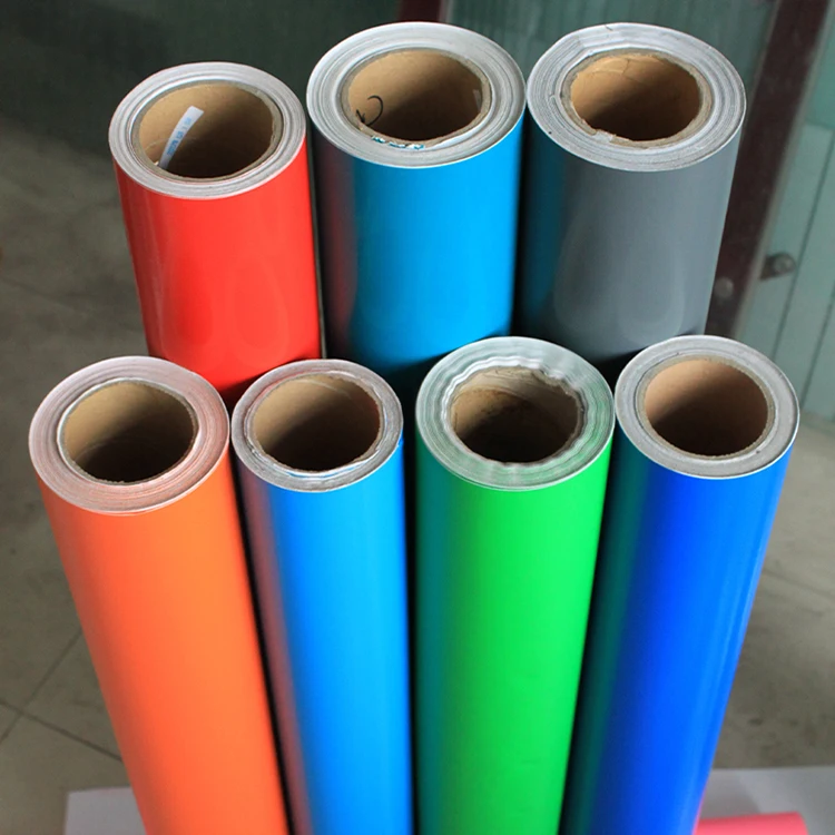 Custom Advertising Material PVC Self Adhesive Color Cutting Vinyl