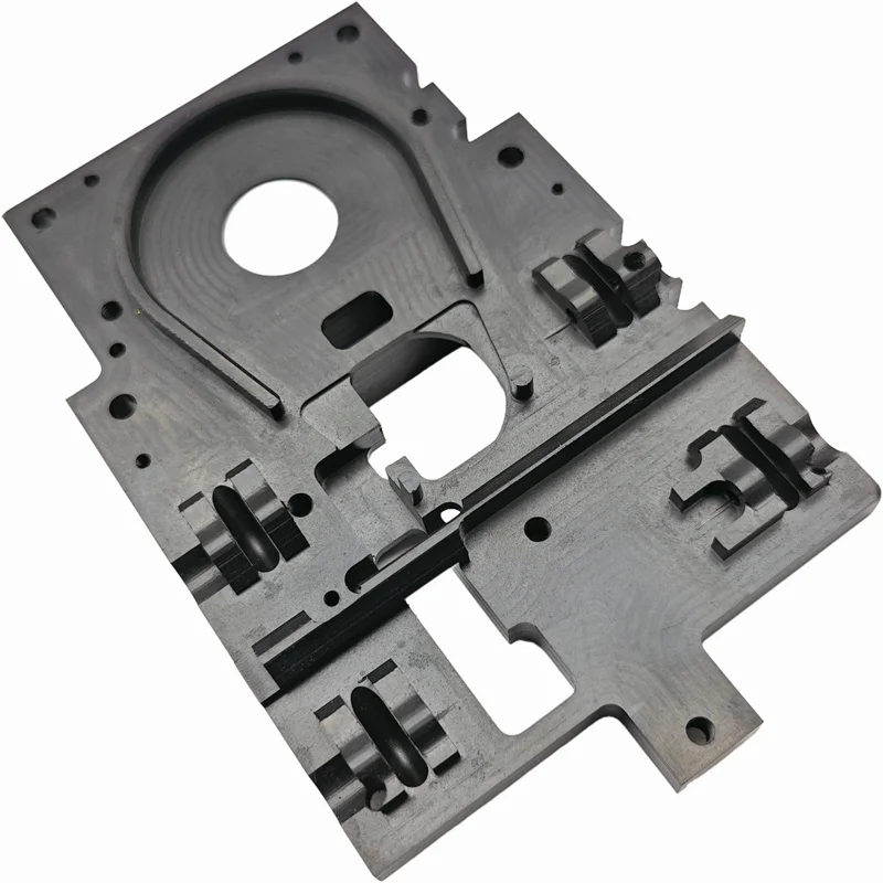Пользовательские пластиковые детали для обработки CNC Peek PVDF ABS PET POM переключающий клапан рулевого клапана