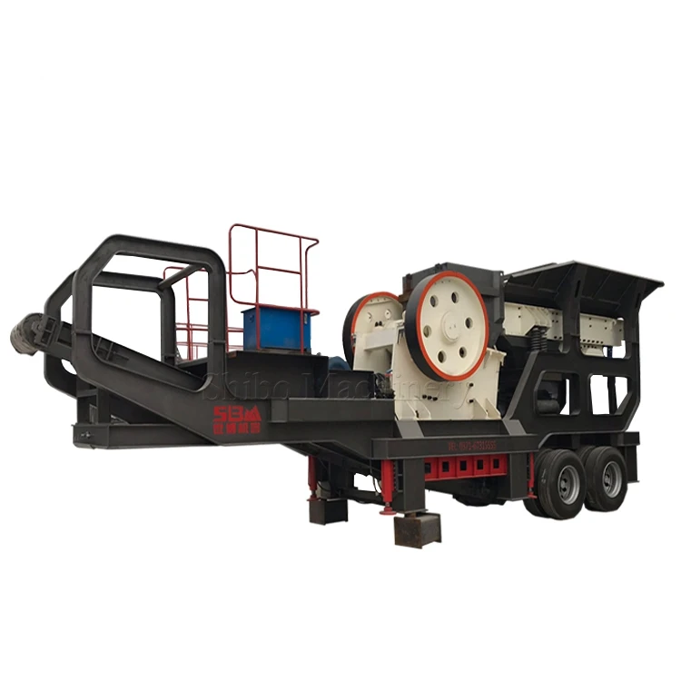 100 tph 100 ton ballast concrete crushing stone breaker machine small jaw stone crusher with screen