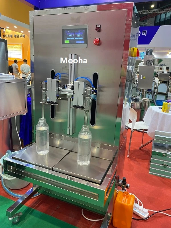 Multifunctional Chocolate Jam Bottle Filling Machine Fruit Juice Liquid Bottling Machine 5kg Cooking Oil Honey Weighing Bottler