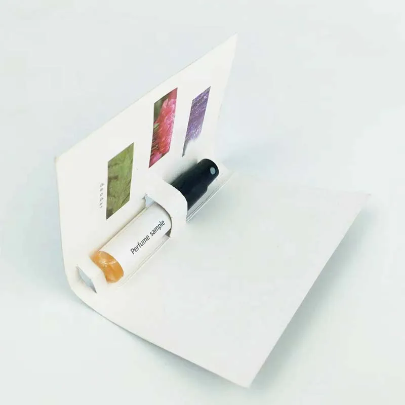 2024 Hot Popular Paper Card Luxury  Perfume Bottle and Box  Perfume Sample Tryout Woman Gift Fast delivery