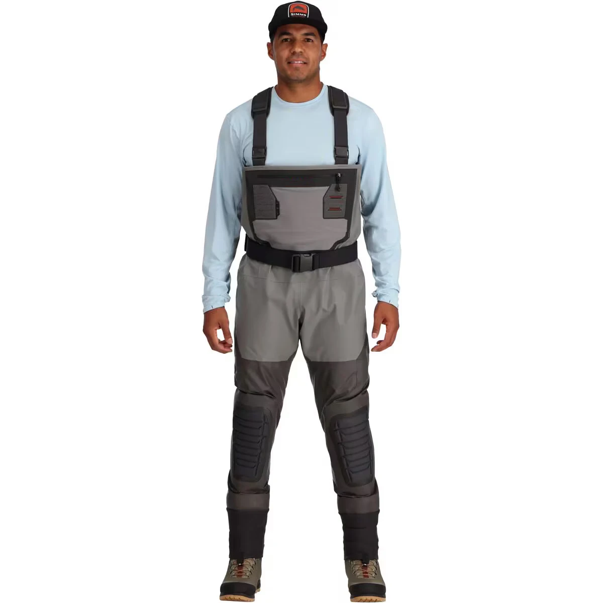 Customized Chest Wader Fly Fishing Professional Waterproof Comfortable 4 layer Waders Neoprene Boot Foot for Men