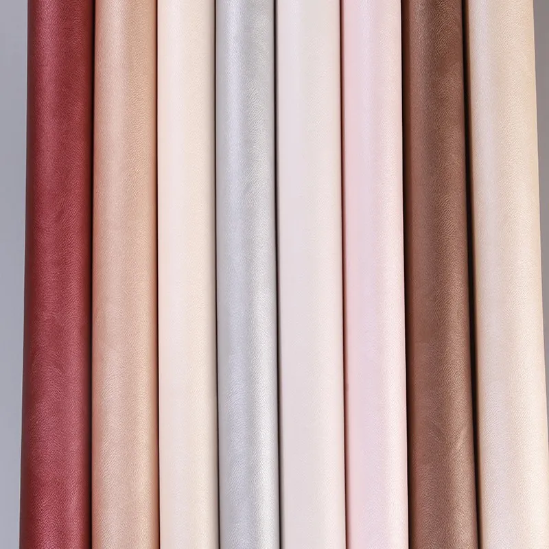 different design  pvc leather fabric memory foam leather lemineted