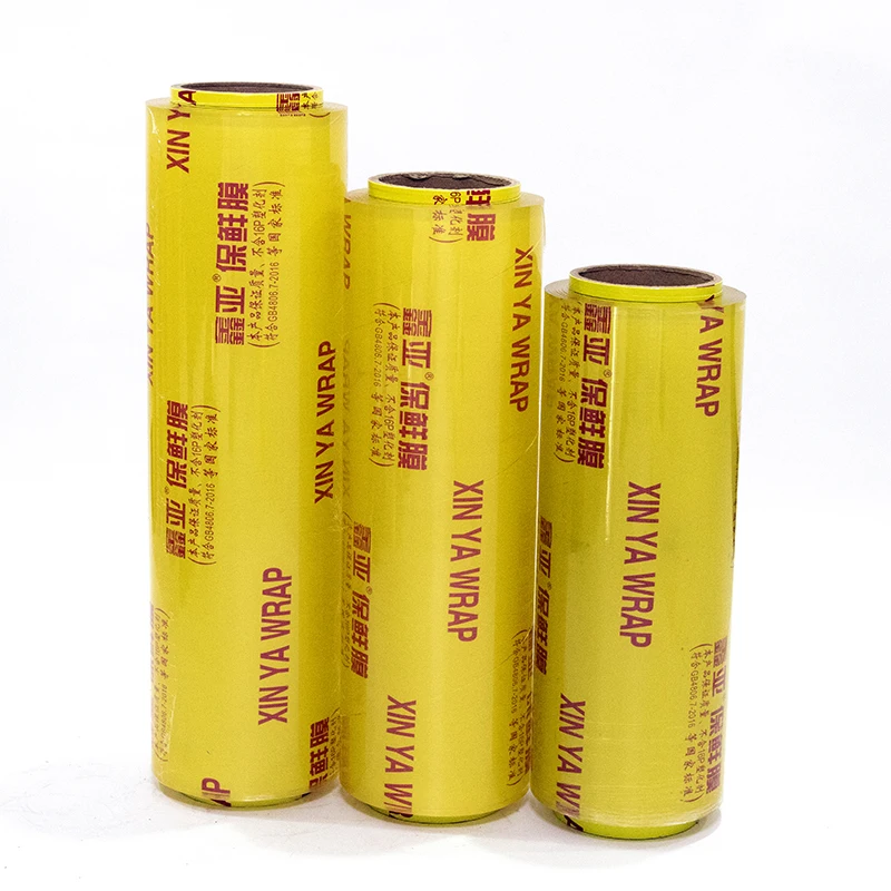 Top Quality Direct Manufacturer High Transparency Personalized Customized Jumbo Roll PVC Cling Film