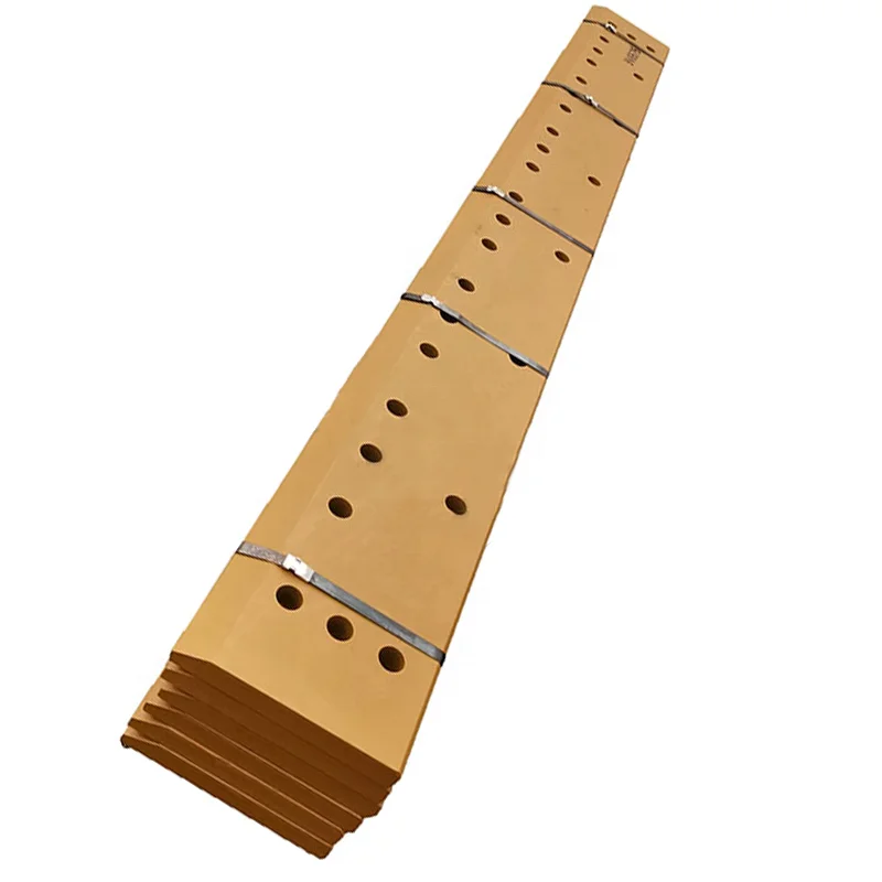 OEM wheel Loader spare parts excavator bucket single bevel blade bolt on cutting edge 9V6575 with ISO 9001 Certification