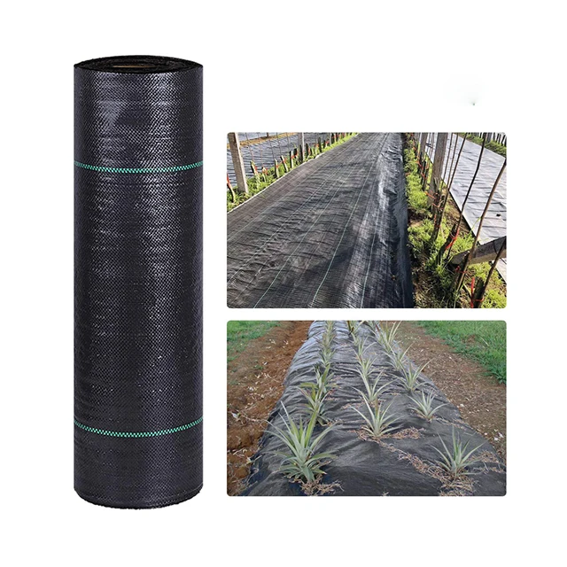 mulching plastic  woven film agricultural   plastic mulch products  weed fabric  weed membrane  barrier weed mat
