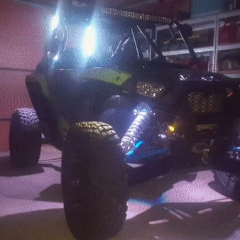 Светодиодная спиральная лампа 3 фута RGBW антенна быстросъемный синий зуб