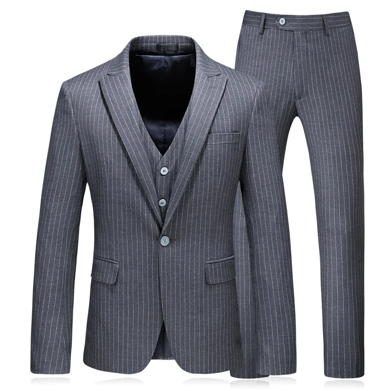 
High quality excellent stylish men 100% wool suit 