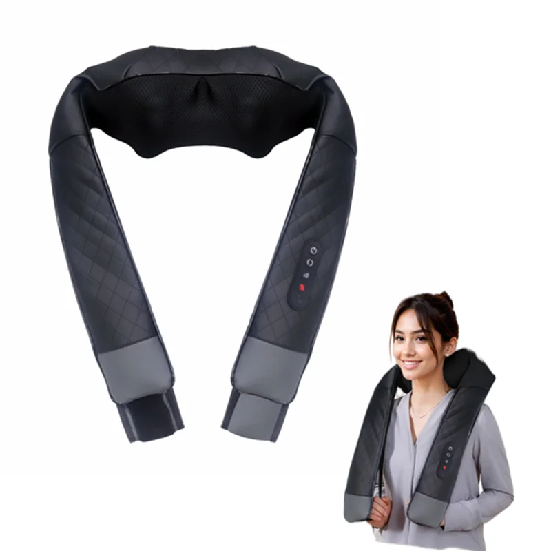 High Quality Neck Kneading Device Deep Tissue Shiatsu Back Neck Shoulder Positive Negative Direction Electric Massager