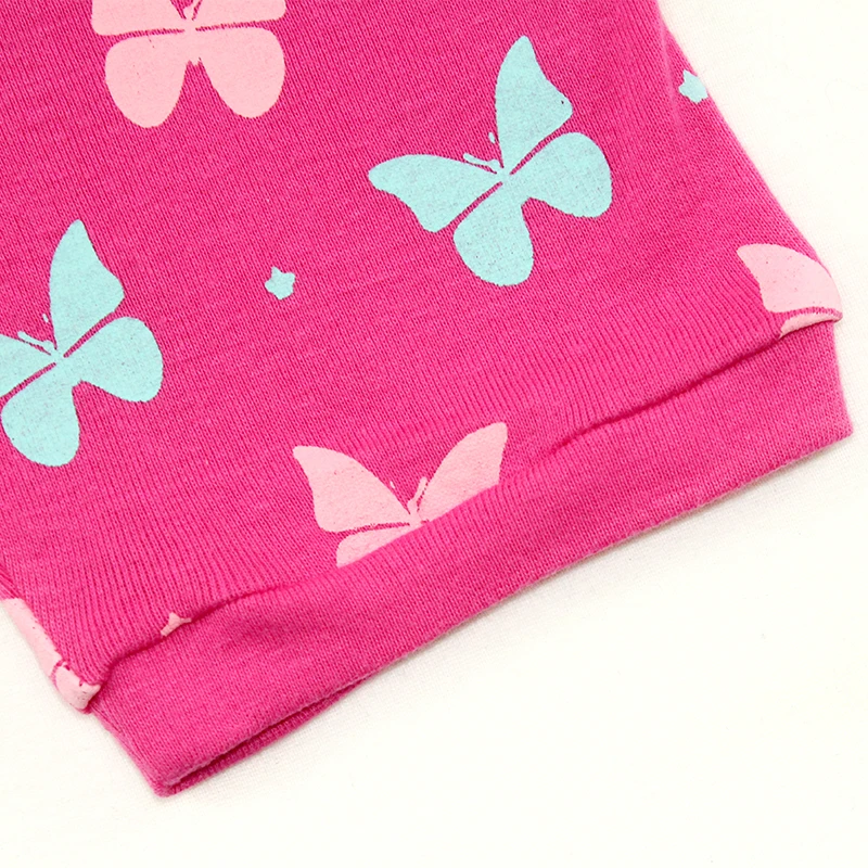 2021 Logo 100% Cotton Organic Matching 2 Piece Children Kids Girls Sublimation Floral Vintage Nightwear Floral Print Pajama Set