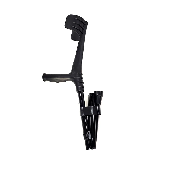 Senyang portable medical aluminum folding adjustable patient forearm elbow crutches for disabled