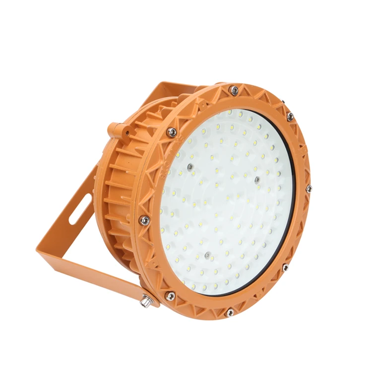 IP66 industrial lighting,factory,underground garage,gas station 100w explosion-proof round outdoor floodlight