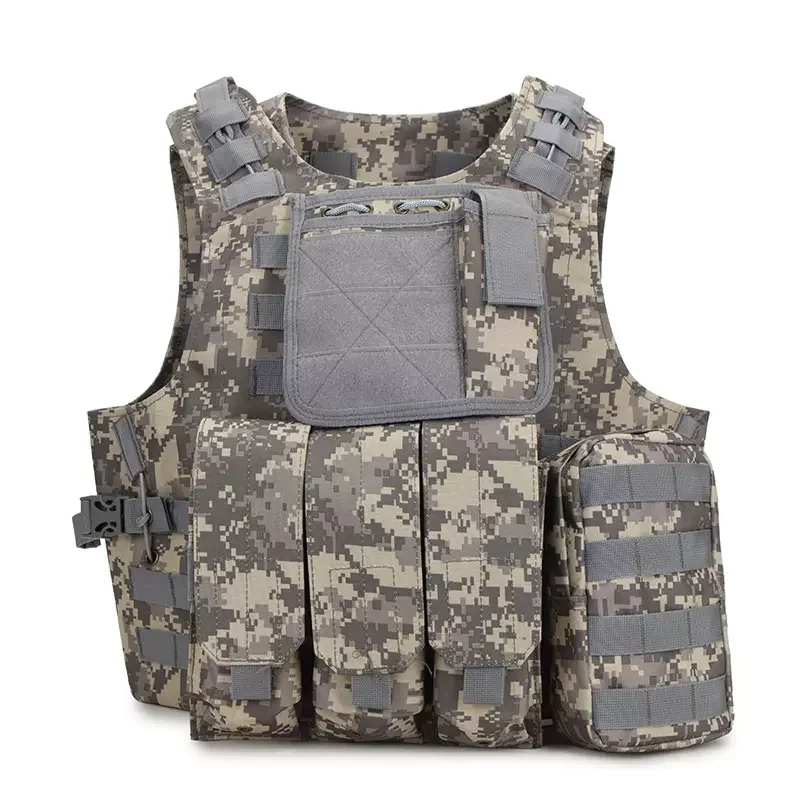 HOT  Manufacturer Factory price Tactical Black Training Vest Tactical Equipment Plate Carrier Pouch Tactical Vest