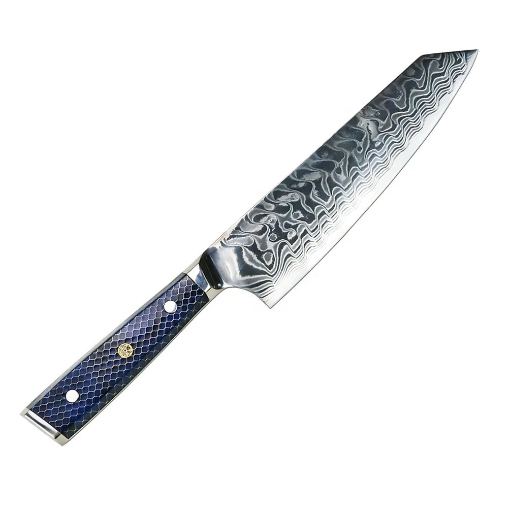 8 inch Amber professional damascus kitchen chef knife