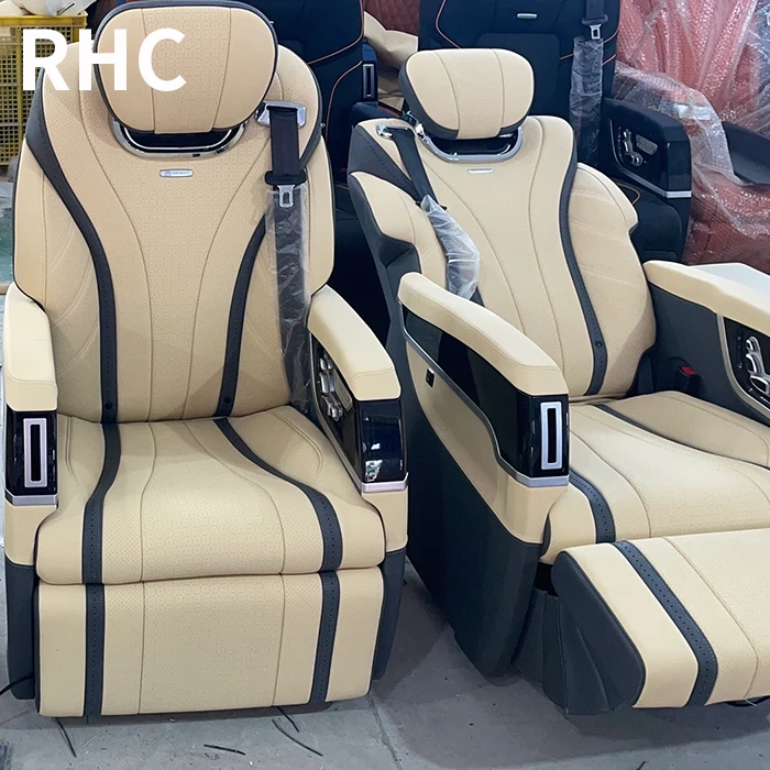 Auto Seat Luxurious Car chair Electric Adjustable Leather For MPV