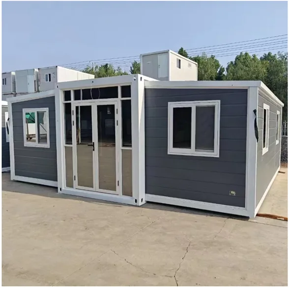 full equipped 2 bedroom 4 bedroom luxury expandable container house