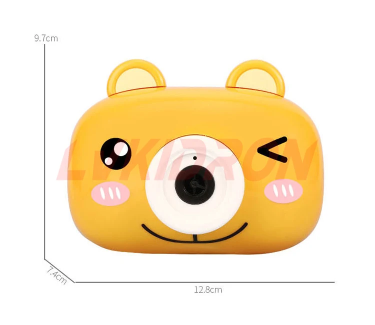 2023 Cute Cartoon Pig Camera Kids Baby Bubble Machine Outdoor Automatic Bubble Maker Gift For Girlfriend Bath Toy For Children
