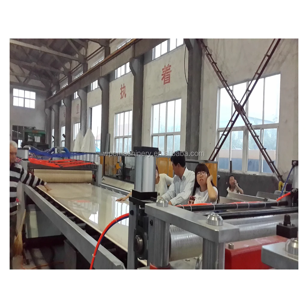 Wpc Crust Foam Board Machine PVC WPC Crust Foam Board Panel Production Extrusion Machine Plant