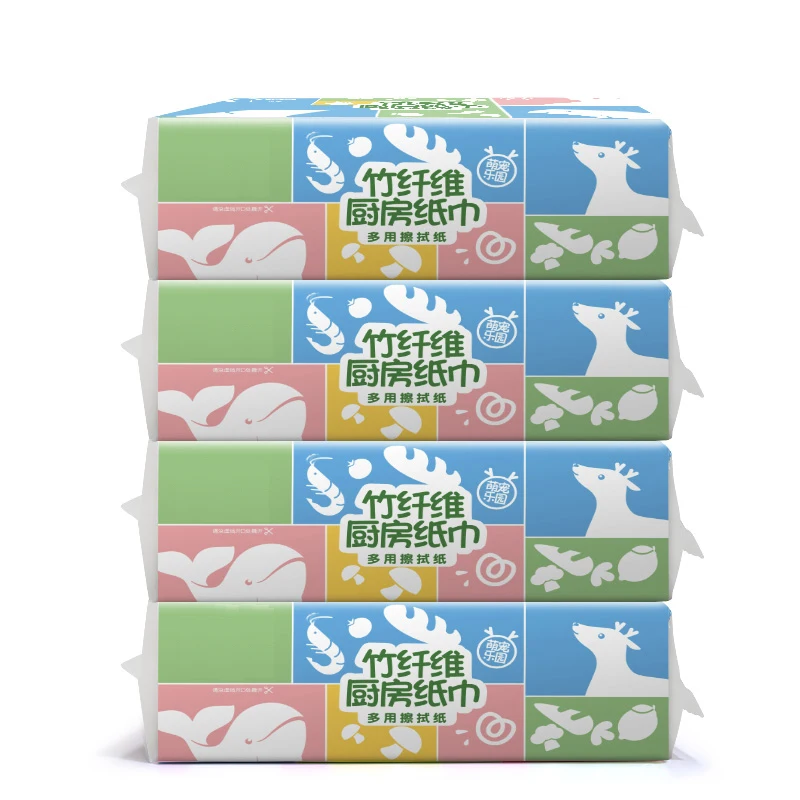 Factory Sale Various Multifold Bamboo Kitchen Tissue Paper Hand Towel