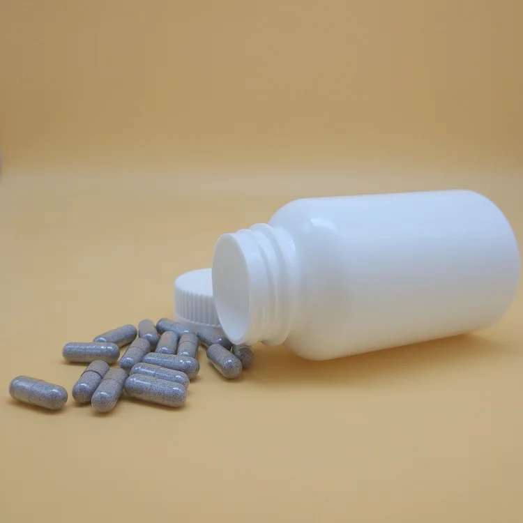 120ml  pharmaceutical packing capsule vitamin pill use HDPE plastic bottle