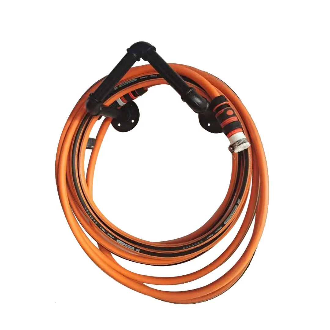 Heavy Duty Garden Water Pipe Rack Bracket Hose Storage Holders Wall Mounted Metal Hose Hook
