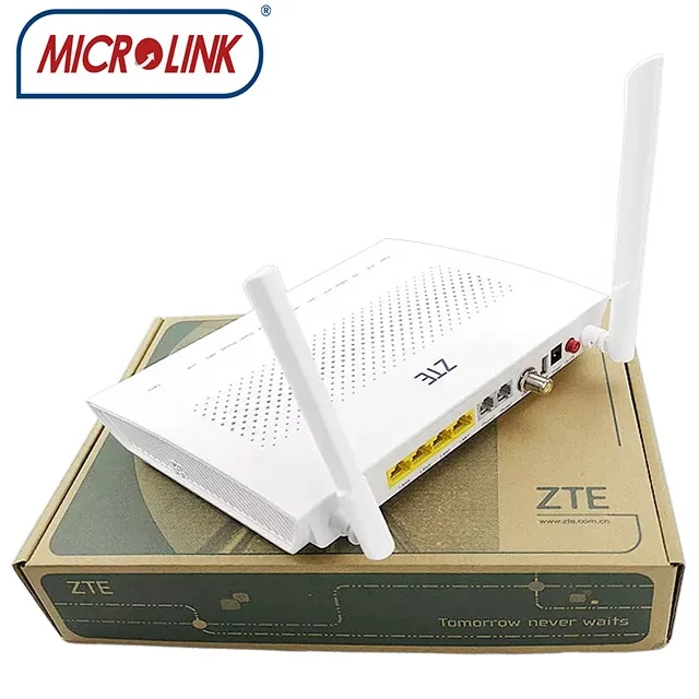 New Genuine ZXHN F668 V5.2 Gpon  Onu  4GE+2POTS+1CATV+WIFI+USB Modem Router Gpon ONT  For ZTE