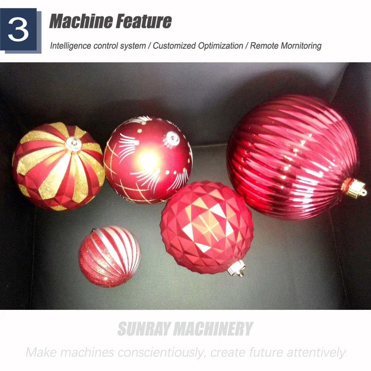 HIPS Christmas Ball  Making Machine Tree Ornament Ball Blow Molding Machine Toy Ball Blow molding Machine