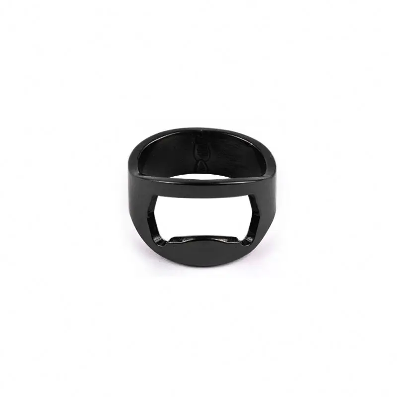 
Popular 05 Multi-function Beer Bottle Opener Diameter 22mm Stainless Steel Colorful Ring-Shape Opener 