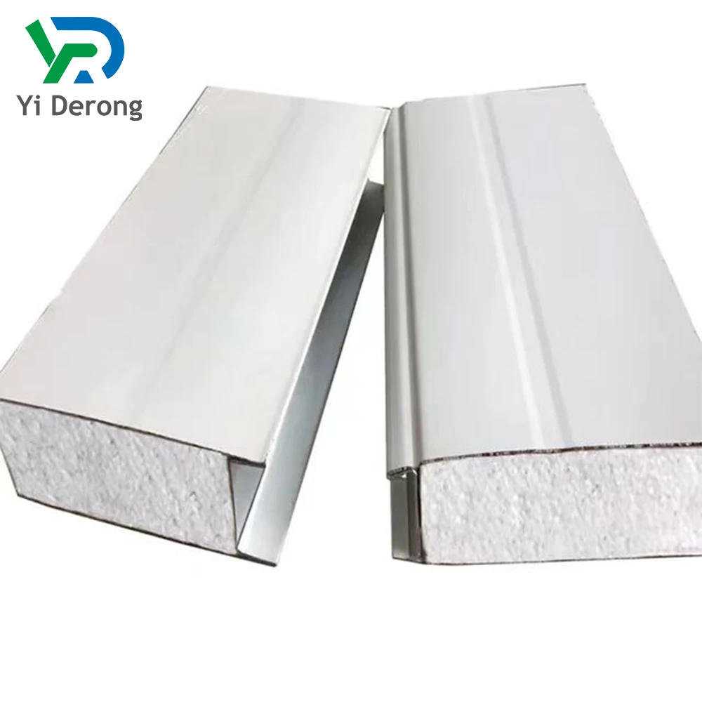 Wholesale colored wall asbestos tiles 50mm high-density EPS fire-resistant cold storage