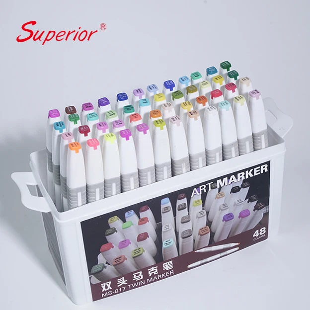 Superior 170 Colors Customized Permanent Marker with Special Design