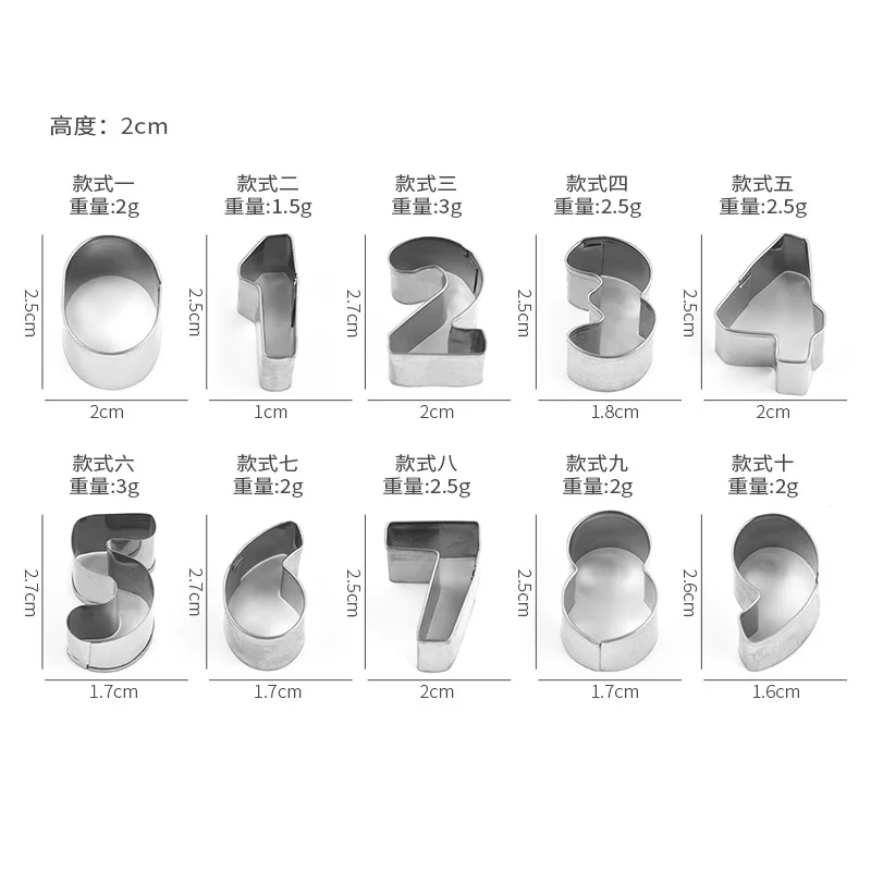 Cookie Cutter Biscuit Press Stamp Embosser Sugar Paste Cake DIY Baking Mould Baking Tools