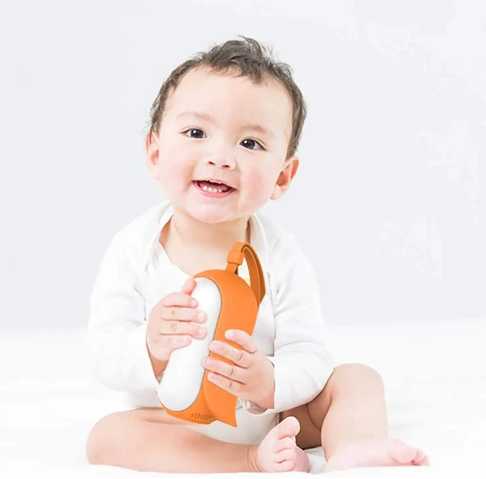 Портативная терапия для сна с 7 успокаивающими естественными расслабляющими звуками, устройство для обнаружения плача, сна ребенка, генератор белого шума с ночным светом