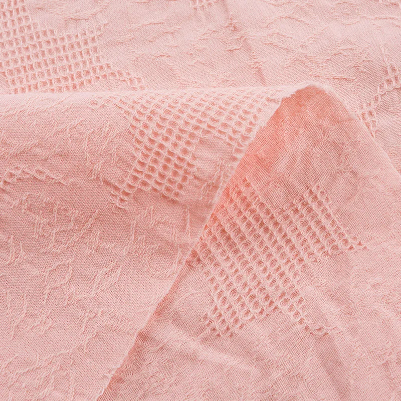 100Cotton National Style Linen Mesh Jacquard Fabric for Hanfu Dress