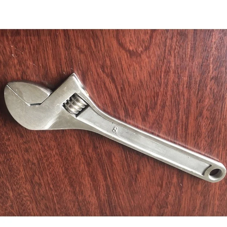 304 stainless steel  Non Magnetic Tools Anti Corrosion Adjustable Wrench Monkey Spanner