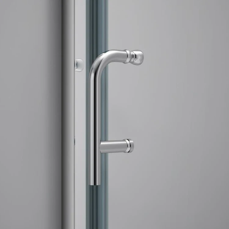 Good Quality Walk In Arc Shaped With Tray Shower Stall