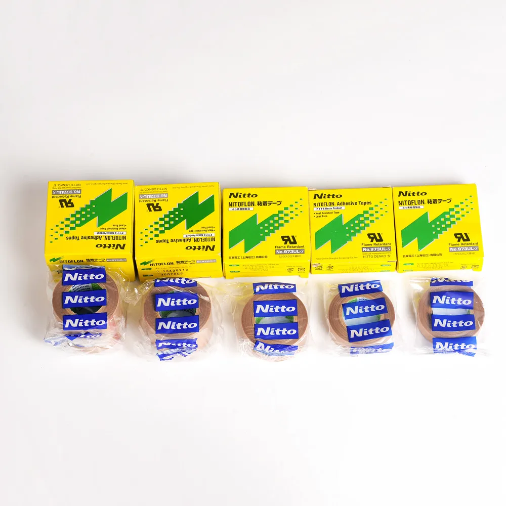 100% Genuine Guaranteed Japan Nitto Denko 903ul 973ul Tape Heat-resistant Tape For Heat-resistant Electrical insulation