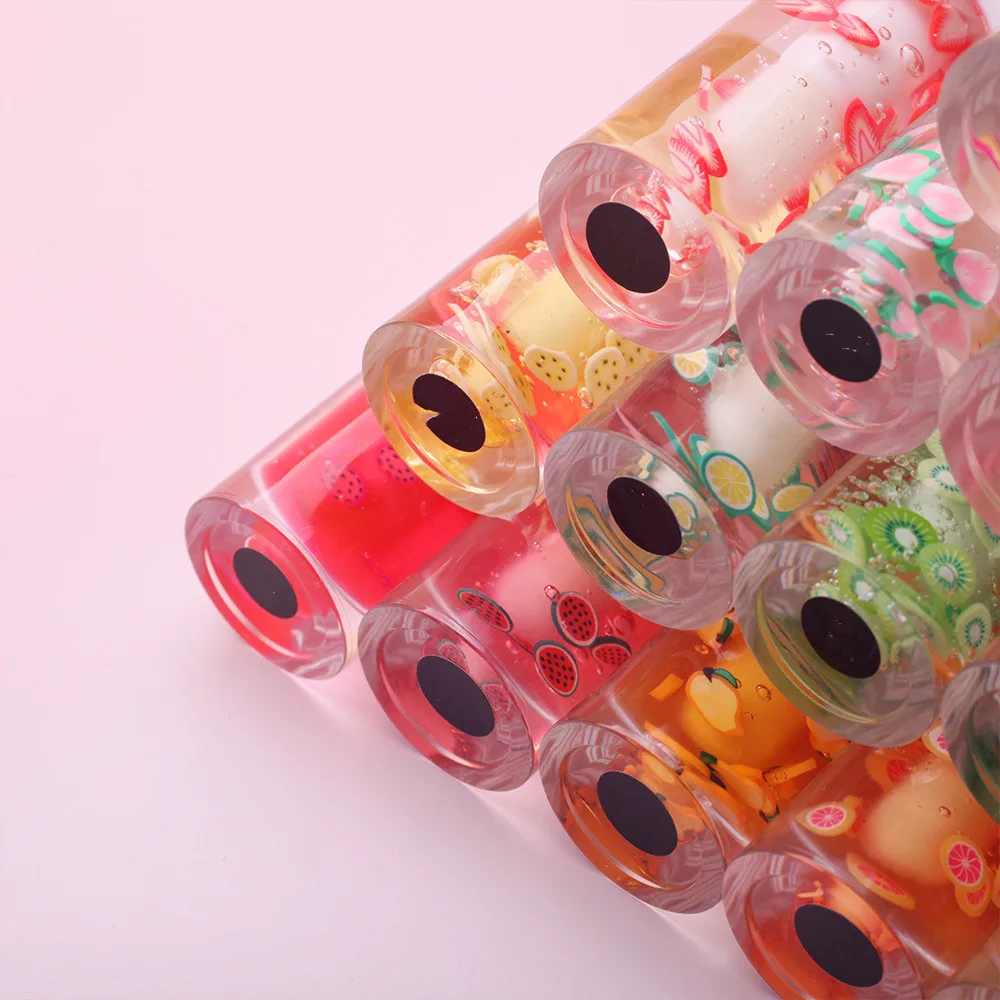 Clear Fruit Flavor Lip Oil Tint Moisturizing Lip Gloss Private Label Natural Color Vegan Lip Oil