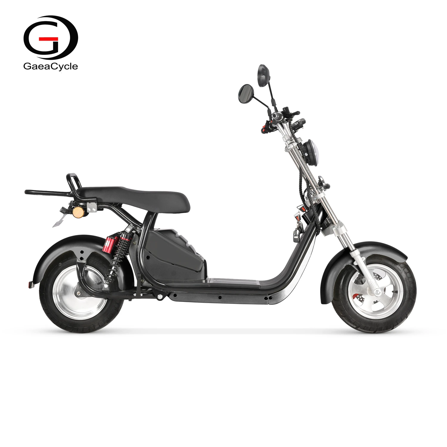 Gaea CP-5 2-колесный мощный взрослый Электрический скутер Citycoco 1500W 60v20ah с одобрением EEC COC