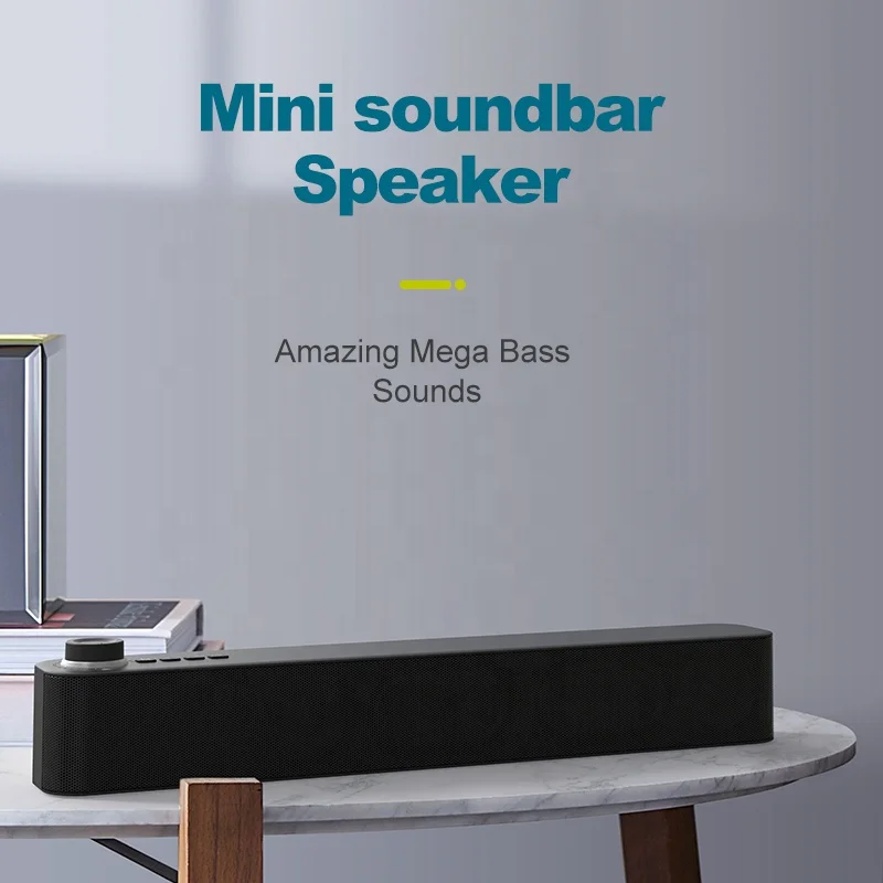 Top Selling BT Wireless Speaker home theatre system super bass support TWS function soudbar Speaker sound bar with subwoofer