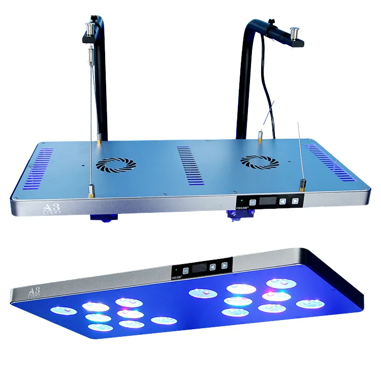 Full Spectrum Marine Aquarium LED Light Fish Tank Lamp with Metal Material for Coral Reef Display