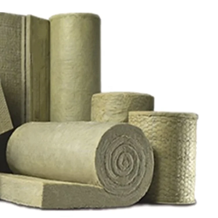 rock wool roll acoustic insulation material rock wool blanket insulation mineral wool mat
