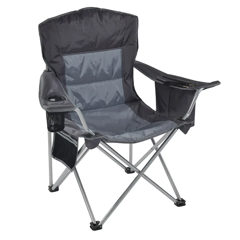 Amazon Best Sellers Portable Lumbar Backpack Padded Folding Camp Beach Chair with Cup Holder Cooler Bag