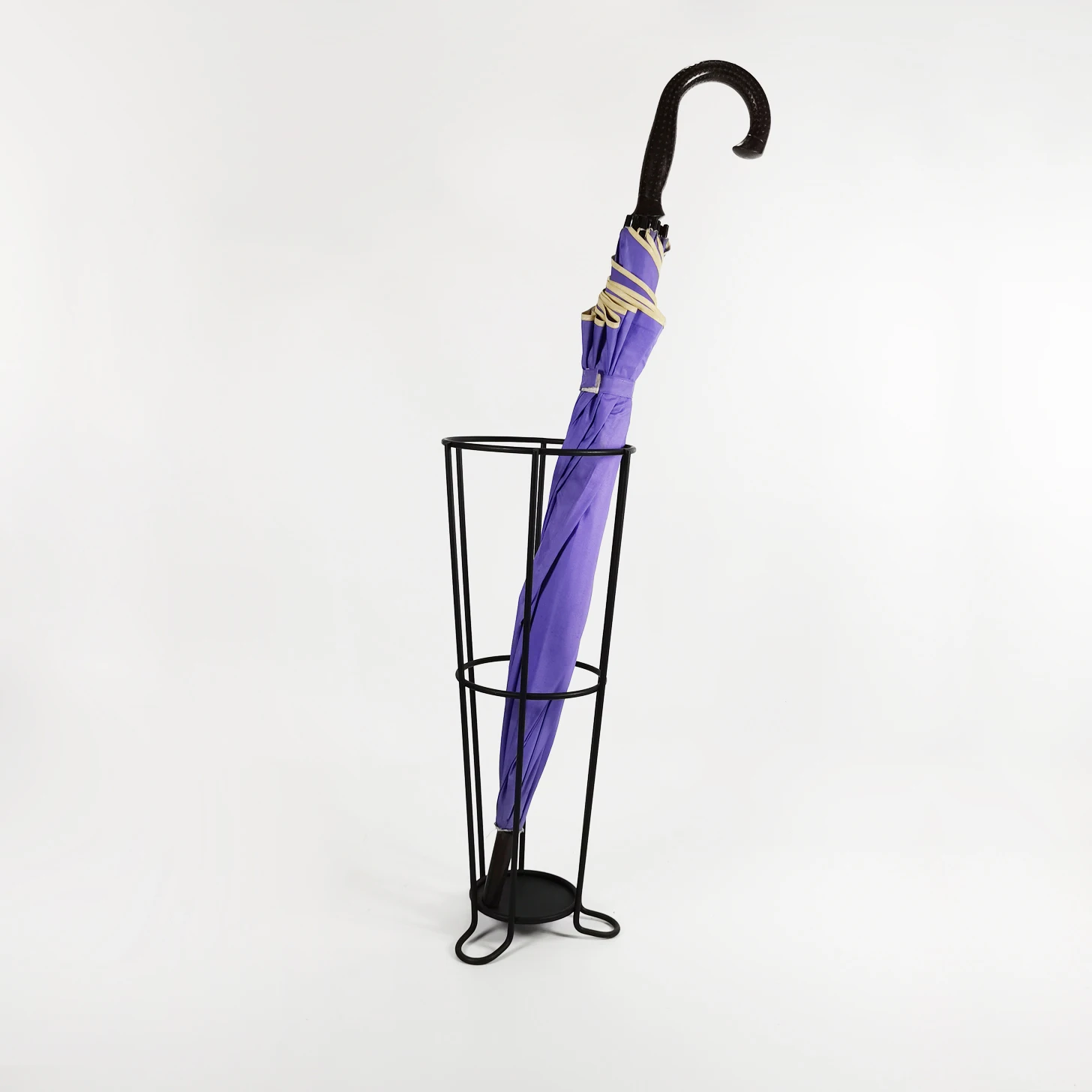 
Metal Umbrella Stand Rack Umbrella Holder with Drip Tray 