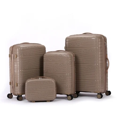 Wholesale PP Luggage Four Piece Set Luggage Travel Bags Luggage Travel Bags Luxury  Fashionable And Waterproof