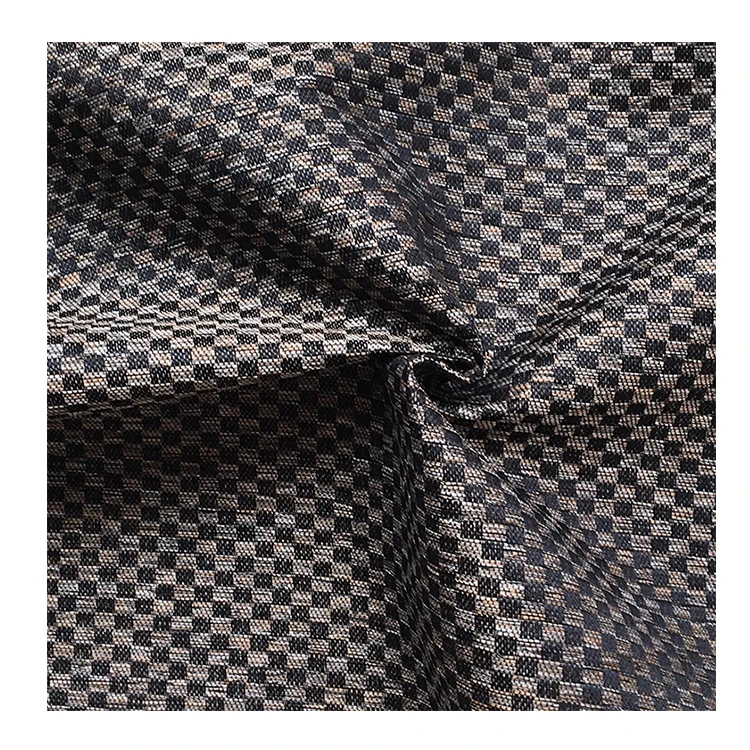 Textured Jacquard Woven Curtain Fabric