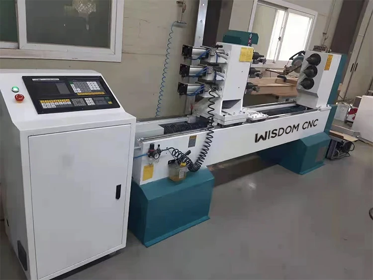 WS-L1512 бильярдный кий станок с ЧПУ для изготовления деревянных токарно-револьверный станок машина