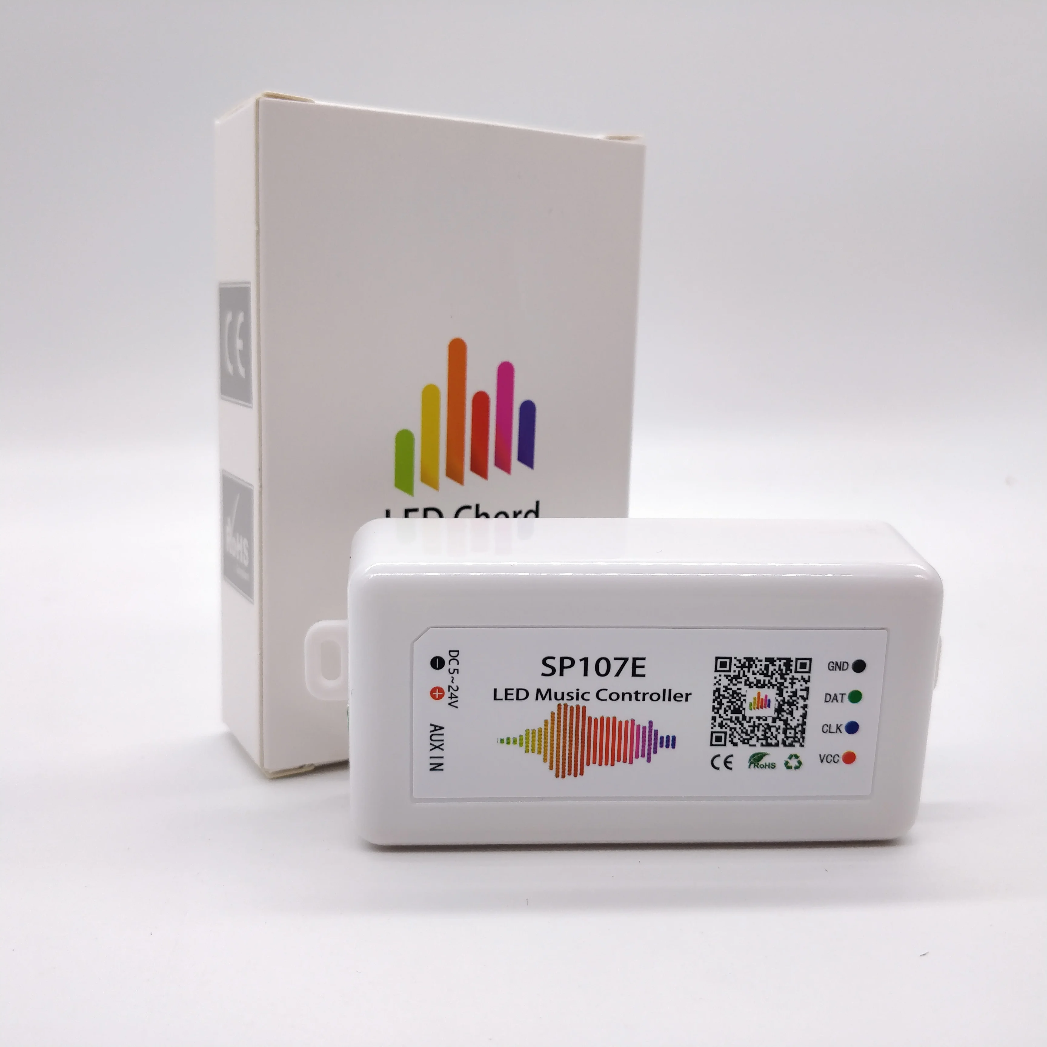 SP107E пикселей IC SPI музыка BT контроллер с помощью мобильного приложения для светящейся ленты WS2812 SK6812 SK9822 RGBW