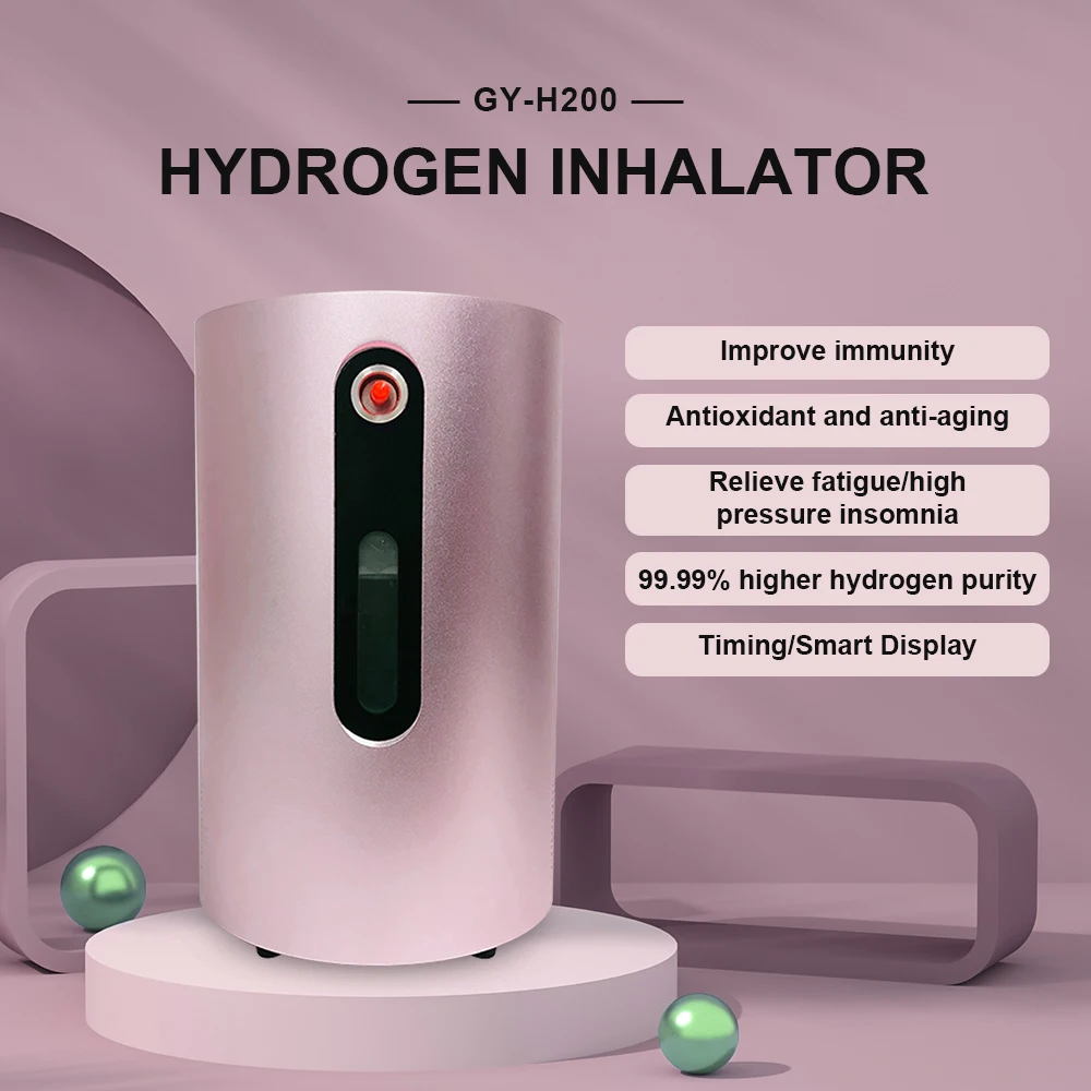 Suyzeko Low Price Hydrogen Gas Generation Machine SPE PEM Molecular Hydrogen Gas Inhaler 200ml 300ml